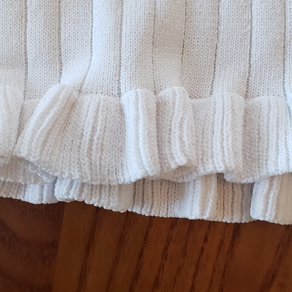 Laundry by Shelli Segal white tank, size S - NEW - Picture 5 of 9